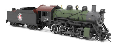 Broadway Limited Imports 2-8-0 Consolidation | Great Northern #1143 | Stealth | No-Sound | DCC-Ready | N Scale