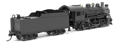 Broadway Limited Imports 2-8-0 Consolidation | Unlettered | Paragon4 | Sound/DC/DCC | Smoke | N Scale
