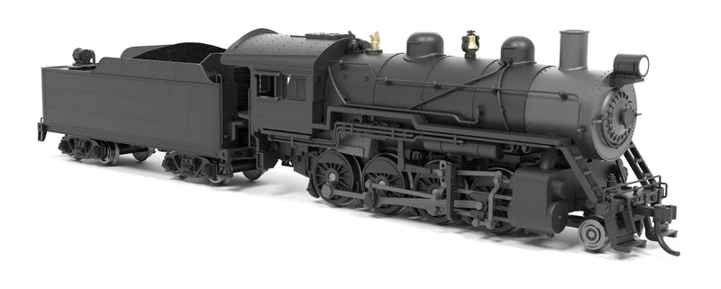 Broadway Limited Imports 2-8-0 Consolidation | Unlettered | Paragon4 | Sound/DC/DCC | Smoke | N Scale