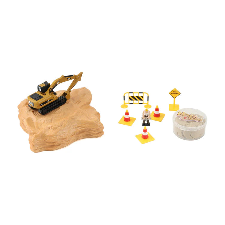 Diecast Masters (84451) | CAT M318D Wheel Excavator Earth Mover Playset | 1:87
