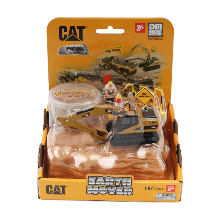Diecast Masters (84451) | CAT M318D Wheel Excavator Earth Mover Playset | 1:87
