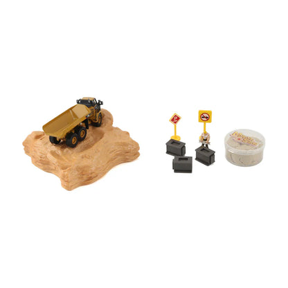 Diecast Masters (84452) | CAT Articulated Truck Earth Mover Playset | 1:87