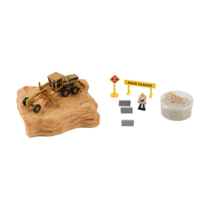 Diecast Masters (84454) | CAT 163H Motor Grader Earth Mover Playset | 1:87