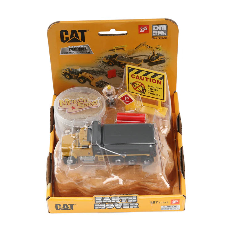 Diecast Masters (84456) | CAT CT681 Dump Truck Earth Mover Playset | 1:87