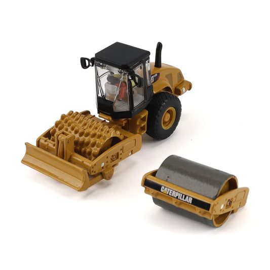 Diecast Masters (84662CS) | CAT CS56 Roller w/ Interchangeable Front Attachment | 1:87