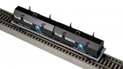 Bachmann Silver Series(R) (71428) | 55' Steel Coil Car / Load | Rock Island #955019 | HO Scale