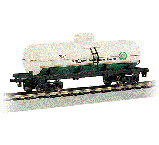 Bachmann Silver Series(R) 40' Single-Dome Tank Car - Quaker State #746 ...