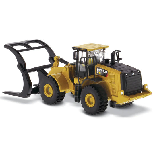 Diecast Masters - 1:87 Cat(R) 972M Wheel Loader with Log Fork - HO Scale
