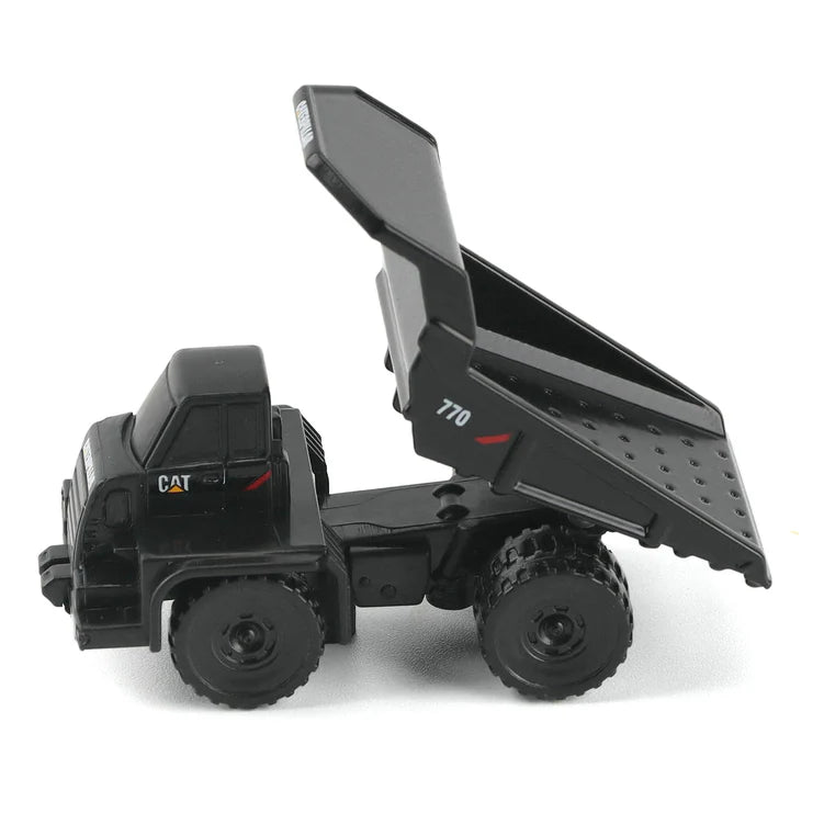 Diecast Masters CAT Micro Constructor Series | Special Edition Black Series | Pack A | 4 Pack