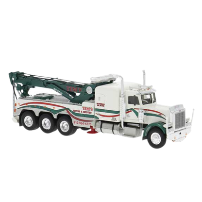 Brekina Peterbilt 359 Tow Truck Tim's Towing & Recovery 1973 HO Scale