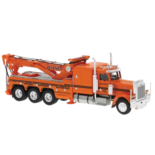 Brekina Peterbilt 359 Tow Truck Haines Incident Response 1973 HO Scale