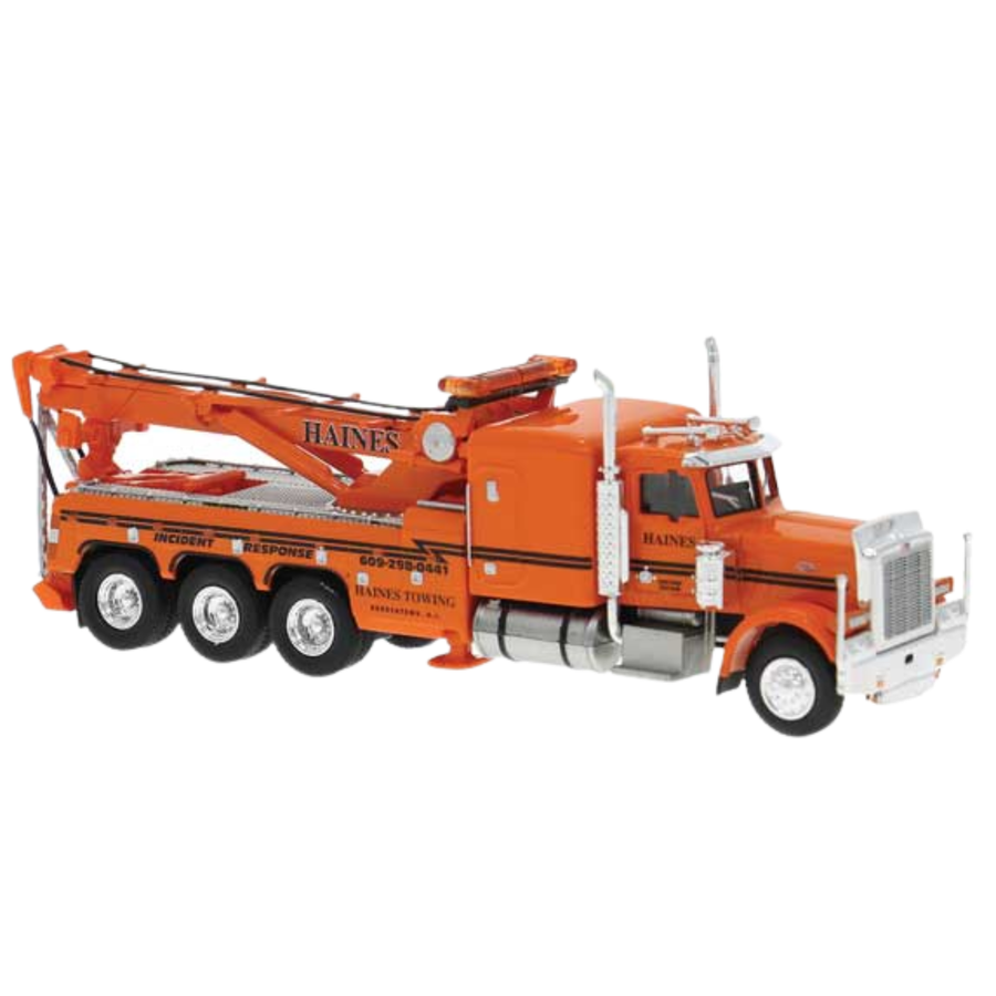 Brekina Peterbilt 359 Tow Truck Haines Incident Response 1973 HO Scale