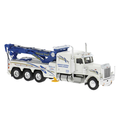 Brekina 86283 1973 Peterbilt 359 Wrecker Midwest Truck HO Scale