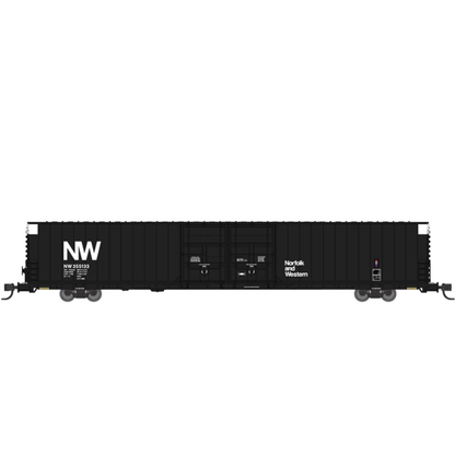 Bowser (86660) 86' Auto Parts Boxcar • Norfolk & Western #355133 • N Scale (Pre-Owned)