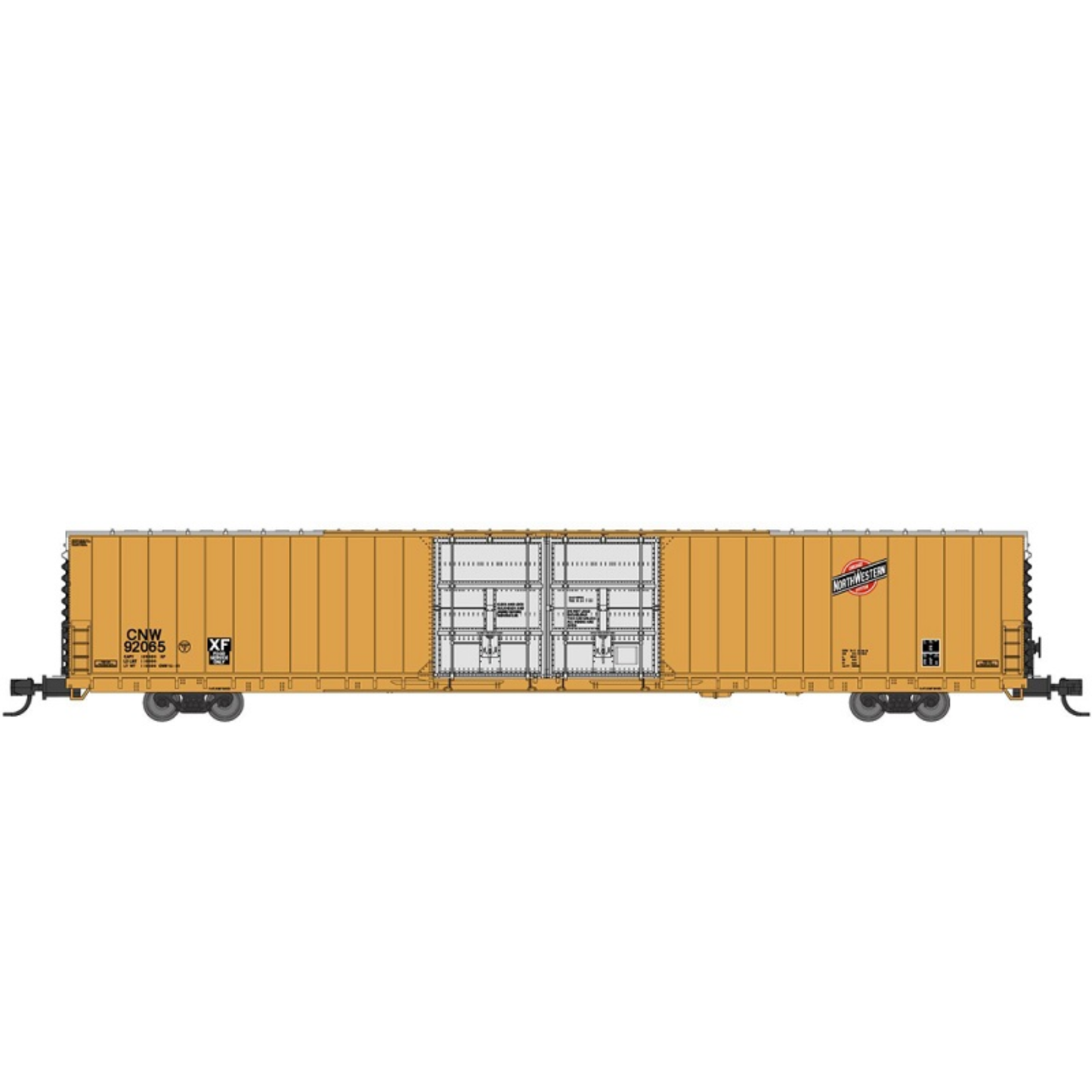 Bowser (86690) 86' Auto Parts Boxcar • Chicago & North Western #92065 • N Scale (Pre-Owned)