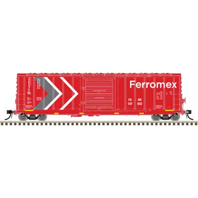 Atlas Master(R) CNCF 5000 50' Boxcar - Ferromex #107932 - HO Scale