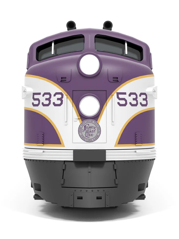 Broadway Limited EMD E7A | ACL #536 | Purple & Silver | Paragon4 Sound/DC/DCC | N Scale