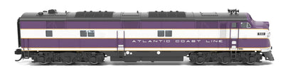 Broadway Limited EMD E7A | ACL #536 | Purple & Silver | Paragon4 Sound/DC/DCC | N Scale
