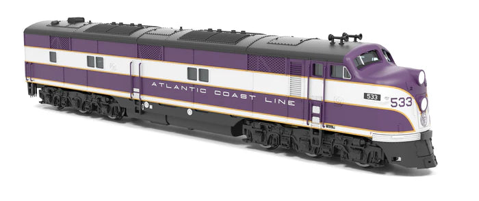 Broadway Limited EMD E7A | ACL #536 | Purple & Silver | Paragon4 Sound/DC/DCC | N Scale