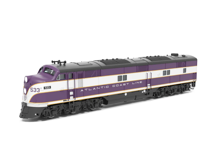 Broadway Limited EMD E7A | ACL #536 | Purple & Silver | Paragon4 Sound/DC/DCC | N Scale