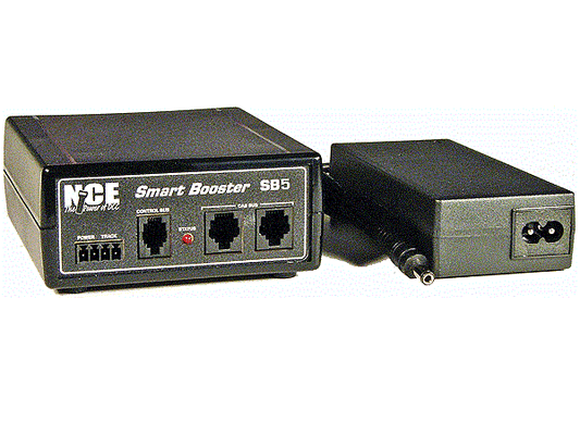NCE SB5 Smart Booster 5-Amp System - All Scales *Free Shipping!*