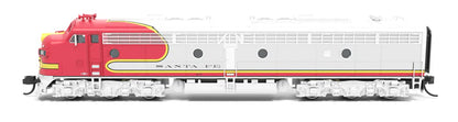 Broadway Limited EMD E8 A/B | ATSF 81L/81A | Warbonnet | A Unit Paragon4 Sound/DC/DCC | Unpowered B-Unit | N Scale