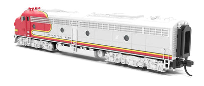 Broadway Limited EMD E8 A/B | ATSF 81L/81A | Warbonnet | A Unit Paragon4 Sound/DC/DCC | Unpowered B-Unit | N Scale
