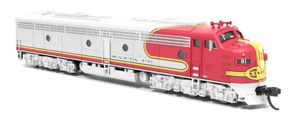 Broadway Limited EMD E8 A/B | ATSF 81L/81A | Warbonnet | A Unit Paragon4 Sound/DC/DCC | Unpowered B-Unit | N Scale