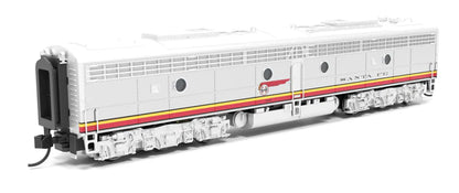 Broadway Limited EMD E8 A/B | ATSF 81L/81A | Warbonnet | A Unit Paragon4 Sound/DC/DCC | Unpowered B-Unit | N Scale
