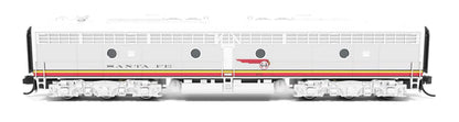 Broadway Limited EMD E8 A/B | ATSF 81L/81A | Warbonnet | A Unit Paragon4 Sound/DC/DCC | Unpowered B-Unit | N Scale