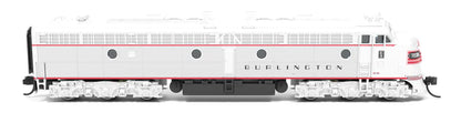 Broadway Limited EMD E8A | CB&Q 9938A w/ Red Stripes | Paragon4 Sound/DC/DCC | N Scale