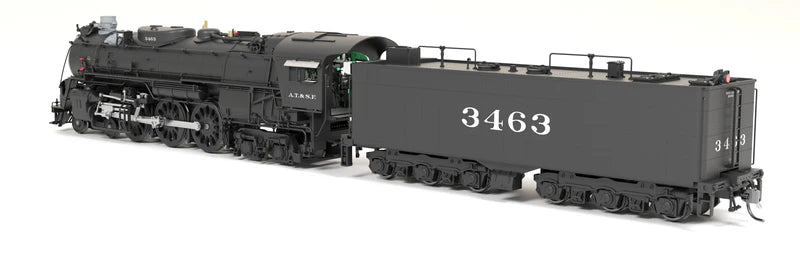 Broadway Limited Imports ATSF 3460 Class 4-6-4 - "Super Hudson" - #3465 - As-Delivered - Paragon4 Sound/DC/DCC - Smoke - HO Scale