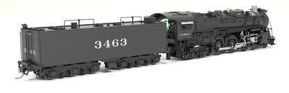 Broadway Limited Imports ATSF 3460 Class 4-6-4 - "Super Hudson" - #3465 - As-Delivered - Paragon4 Sound/DC/DCC - Smoke - HO Scale