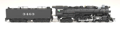 Broadway Limited Imports ATSF 3460 Class 4-6-4 - "Super Hudson" - #3465 - As-Delivered - Paragon4 Sound/DC/DCC - Smoke - HO Scale