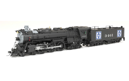 Broadway Limited Imports ATSF 3460 Class 4-6-4 - "Super Hudson" - #3461 - 1940-1942 Appearance - Paragon4 Sound/DC/DCC - Smoke - HO Scale