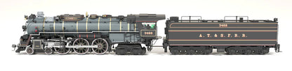 Broadway Limited Imports ATSF 3460 Class 4-6-4 - "Super Hudson" - #3462 - Ornate 1870's Fantasy Scheme - Paragon4 Sound/DC/DCC - Smoke - HO Scale