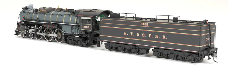 Broadway Limited Imports ATSF 3460 Class 4-6-4 - "Super Hudson" - #3462 - Ornate 1870's Fantasy Scheme - Paragon4 Sound/DC/DCC - Smoke - HO Scale