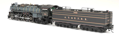 Broadway Limited Imports ATSF 3460 Class 4-6-4 - "Super Hudson" - #3462 - Ornate 1870's Fantasy Scheme - Paragon4 Sound/DC/DCC - Smoke - HO Scale