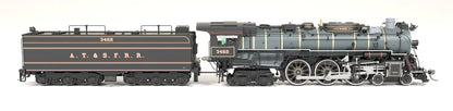 Broadway Limited Imports ATSF 3460 Class 4-6-4 - "Super Hudson" - #3462 - Ornate 1870's Fantasy Scheme - Paragon4 Sound/DC/DCC - Smoke - HO Scale