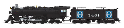 Broadway Limited Imports ATSF 3460 Class 4-6-4 - "Super Hudson" - #3461 - 1940-1942 Appearance - Paragon4 Sound/DC/DCC - Smoke - HO Scale