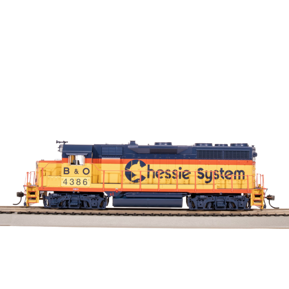 Broadway Limited Imports 8886 EMD GP35 CSX #4386 Chessie System CSX Patch Paragon4 Sound/DC/DCC HO Scale