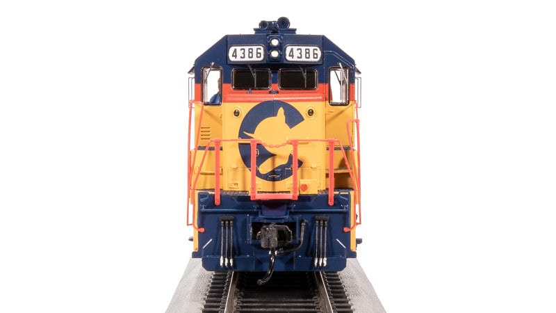 Broadway Limited Imports 8886 EMD GP35 CSX #4386 Chessie System CSX Patch Paragon4 Sound/DC/DCC HO Scale