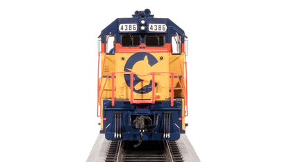 Broadway Limited Imports 8886 EMD GP35 CSX #4386 Chessie System CSX Patch Paragon4 Sound/DC/DCC HO Scale