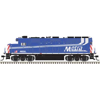 Atlas Master(R) Silver (10005162) | EMD GP40 | Metra #10 | Standard DC | HO Scale [PRE-ORDER]