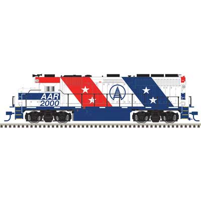 Atlas Master(R) Silver (10005174) | EMD GP40 | American Association of Railroads AAR #200 | Standard DC | HO Scale [PRE-ORDER]