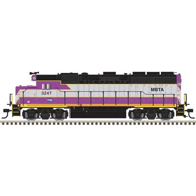 Atlas Master(R) Gold (10005184) | EMD GP40 | MBTA # 3247 | DC/DCC/Sound | HO Scale [PRE-ORDER]
