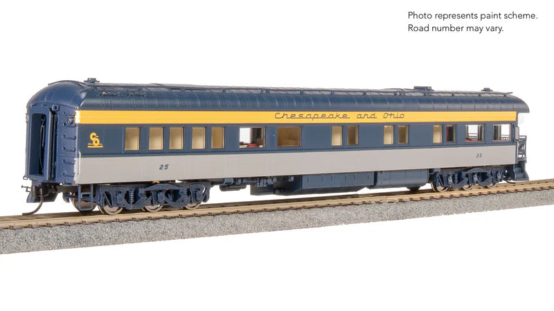 Broadway Limited Imports Chesapeake & Ohio Business Car #25 - HO Scale