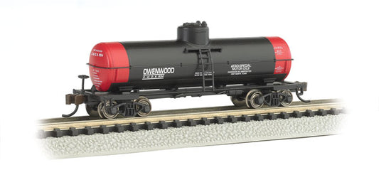 Bachmann Silver Series(R) Single Dome Tank - Owenwood Motor Oil - N Scale