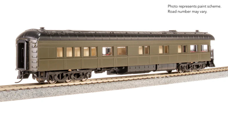 Broadway Limited Imports (8961) | Business Car | Unlettered Pullman Green w/ Balloon Roof | HO Scale