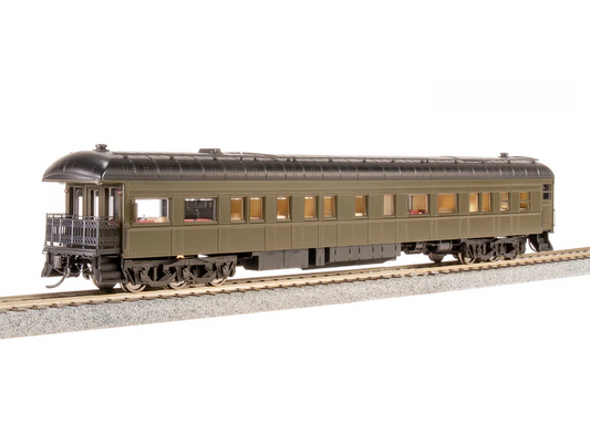 Broadway Limited Imports (8961) | Business Car | Unlettered Pullman Green w/ Balloon Roof | HO Scale